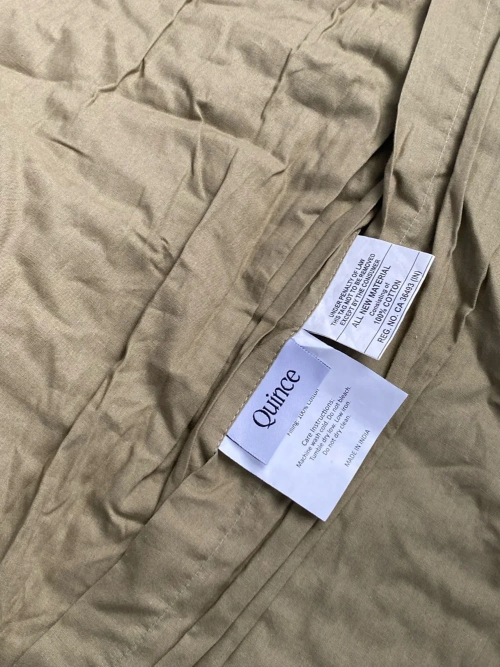 NWOT European Linen Cotton Stitch Sham (2)